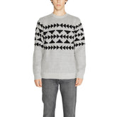 Antony Morato Gray Marabou Sweater -   -  Antony Morato.
