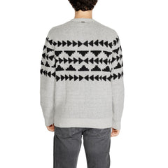 Antony Morato Gray Marabou Sweater -   -  Antony Morato.