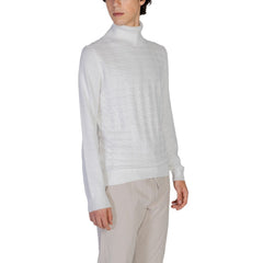 Antony Morato White Cotton Turtleneck -   -  Antony Morato.