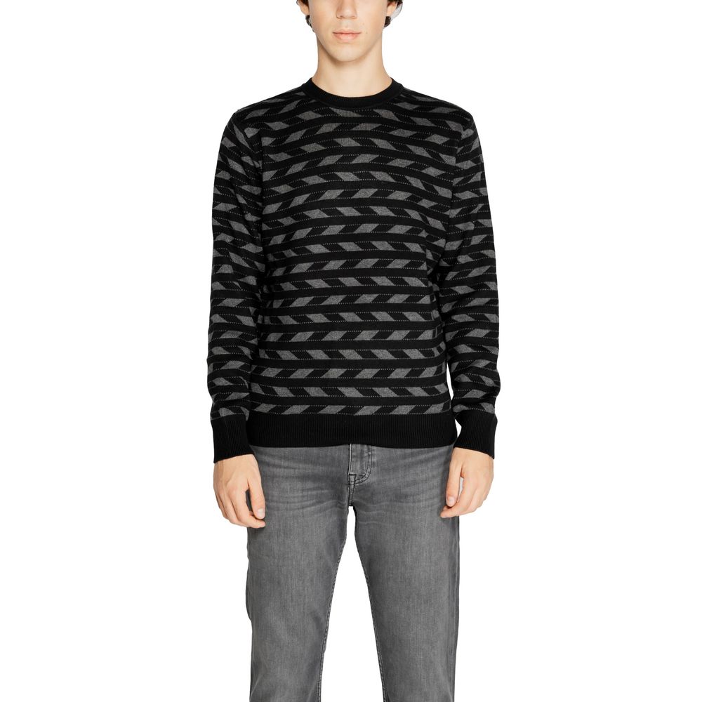 Antony Morato Black Marabou Sweater -   -  Antony Morato.