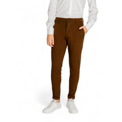 Antony Morato Brown Viscose Pant -   -  Antony Morato.