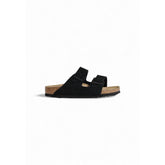 Birkenstock Black Suede Leather Sandal -   -  Birkenstock.