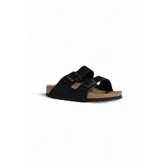 Birkenstock Black Suede Leather Sandal -   -  Birkenstock.