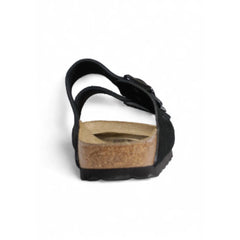 Birkenstock Black Suede Leather Sandal -   -  Birkenstock.