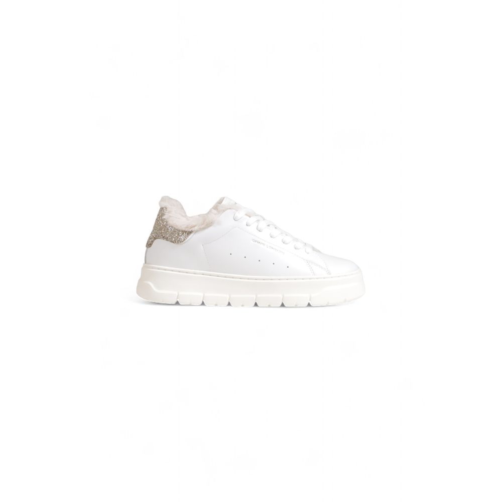 Crime London White Leather Sneaker -   -  Crime London.