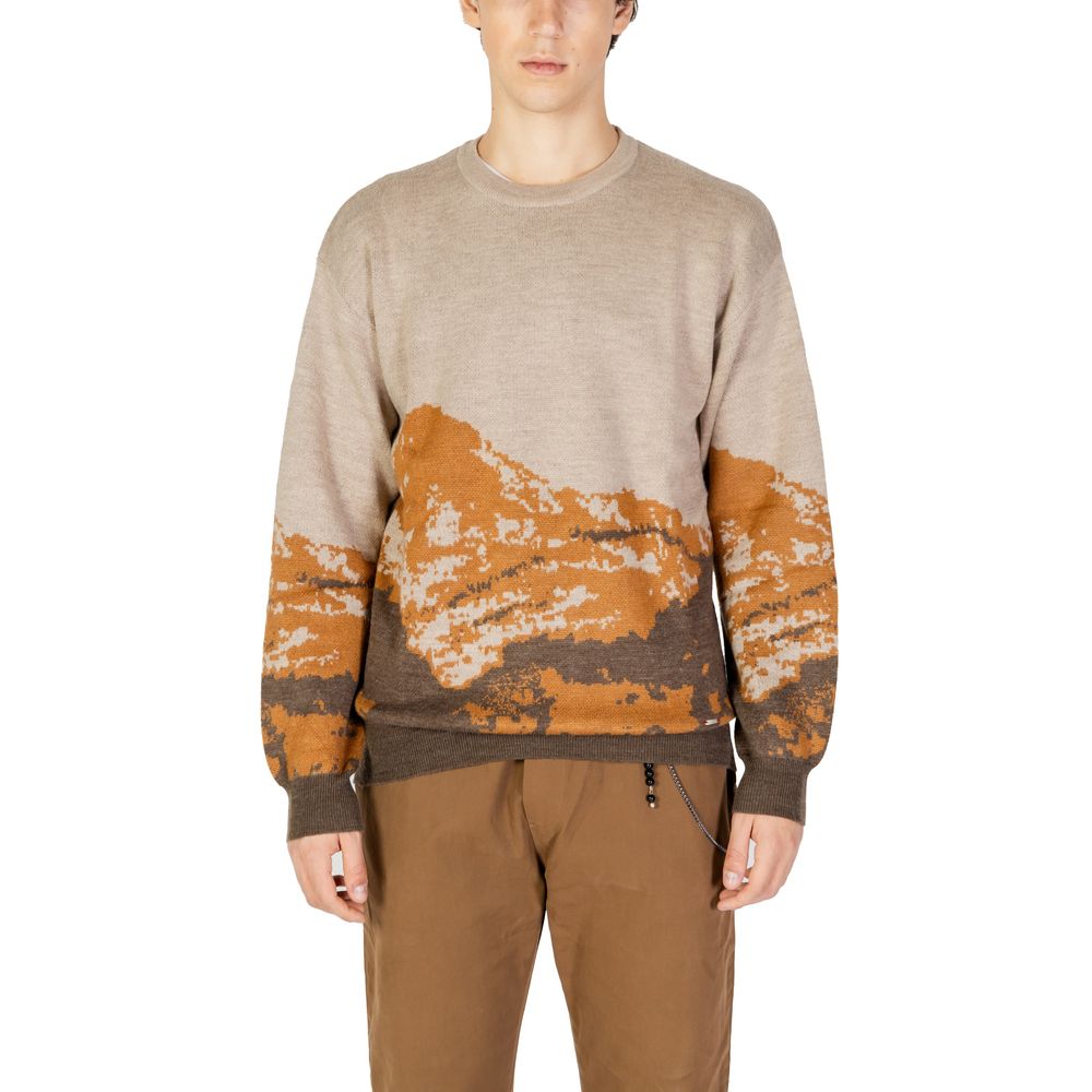 Gianni Lupo Brown Marabou Sweater -   -  Gianni Lupo.