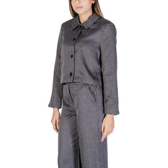 Jacqueline De Yong Gray Polyester Blazer -   -  Jacqueline De Yong.