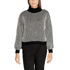 Jacqueline De Yong Black Polyester Sweater -   -  Jacqueline De Yong.