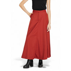 Vero Moda Red Polyester Skirt -   -  Vero Moda.