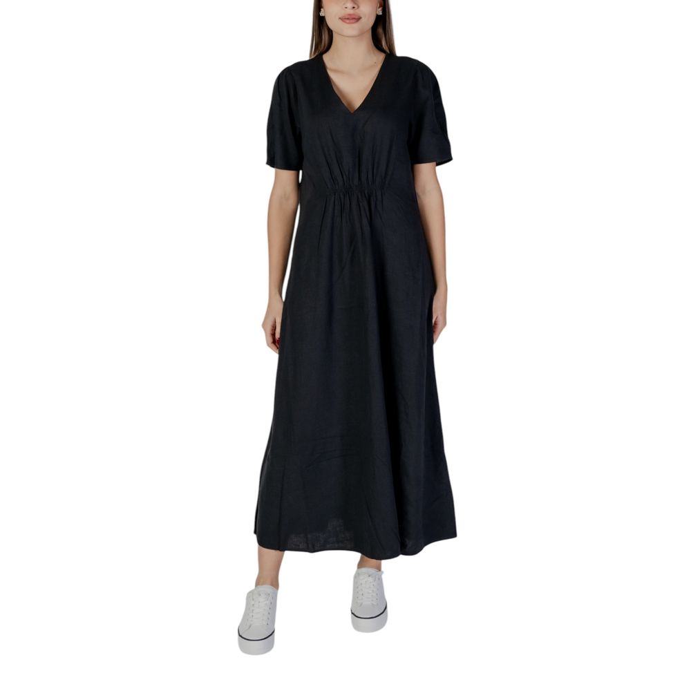 B.Young Black Linen Long -   -  B.Young.