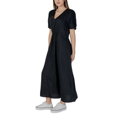 B.Young Black Linen Long -   -  B.Young.