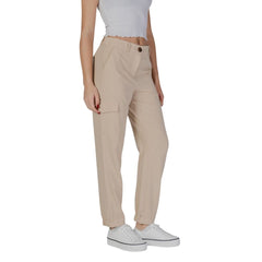 B.Young Beige Polyester Pant -   -  B.Young.
