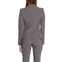 Rinascimento Gray Polyester Blazer -   -  Rinascimento.