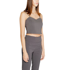 Rinascimento Gray Polyester Top -   -  Rinascimento.