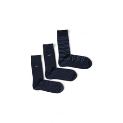Emporio Armani Underwear Blue Cotton Sock -  MenΒ΄s Socks -  Emporio Armani Underwear.