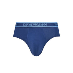 Emporio Armani Underwear Blue Cotton Underwear -   -  Emporio Armani Underwear.