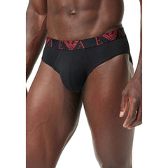 Emporio Armani Underwear Red Cotton Underwear -   -  Emporio Armani Underwear.