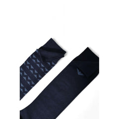 Emporio Armani Underwear Blue Cotton Sock -  Men´s Socks -  Emporio Armani Underwear.