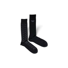 Emporio Armani Underwear Black Cotton Sock -  MenΒ΄s Socks -  Emporio Armani Underwear.