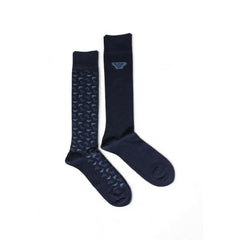 Emporio Armani Underwear Blue Cotton Sock -  Men´s Socks -  Emporio Armani Underwear.