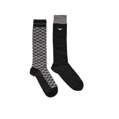 Emporio Armani Underwear Gray Cotton Sock -  MenΒ΄s Socks -  Emporio Armani Underwear.