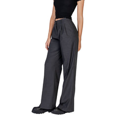 Morgan De Toi Gray Polyester Pant -   -  Morgan De Toi.