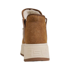 ASH Brown Suede Leather Ankle -   -  ASH.