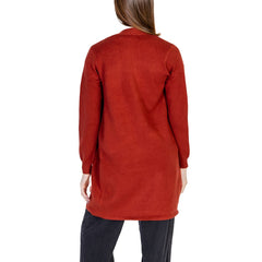 Vero Moda Red Viscose Cardigan -   -  Vero Moda.