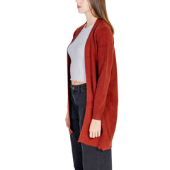 Vero Moda Red Viscose Cardigan -   -  Vero Moda.