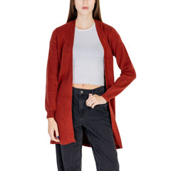 Vero Moda Red Viscose Cardigan -   -  Vero Moda.