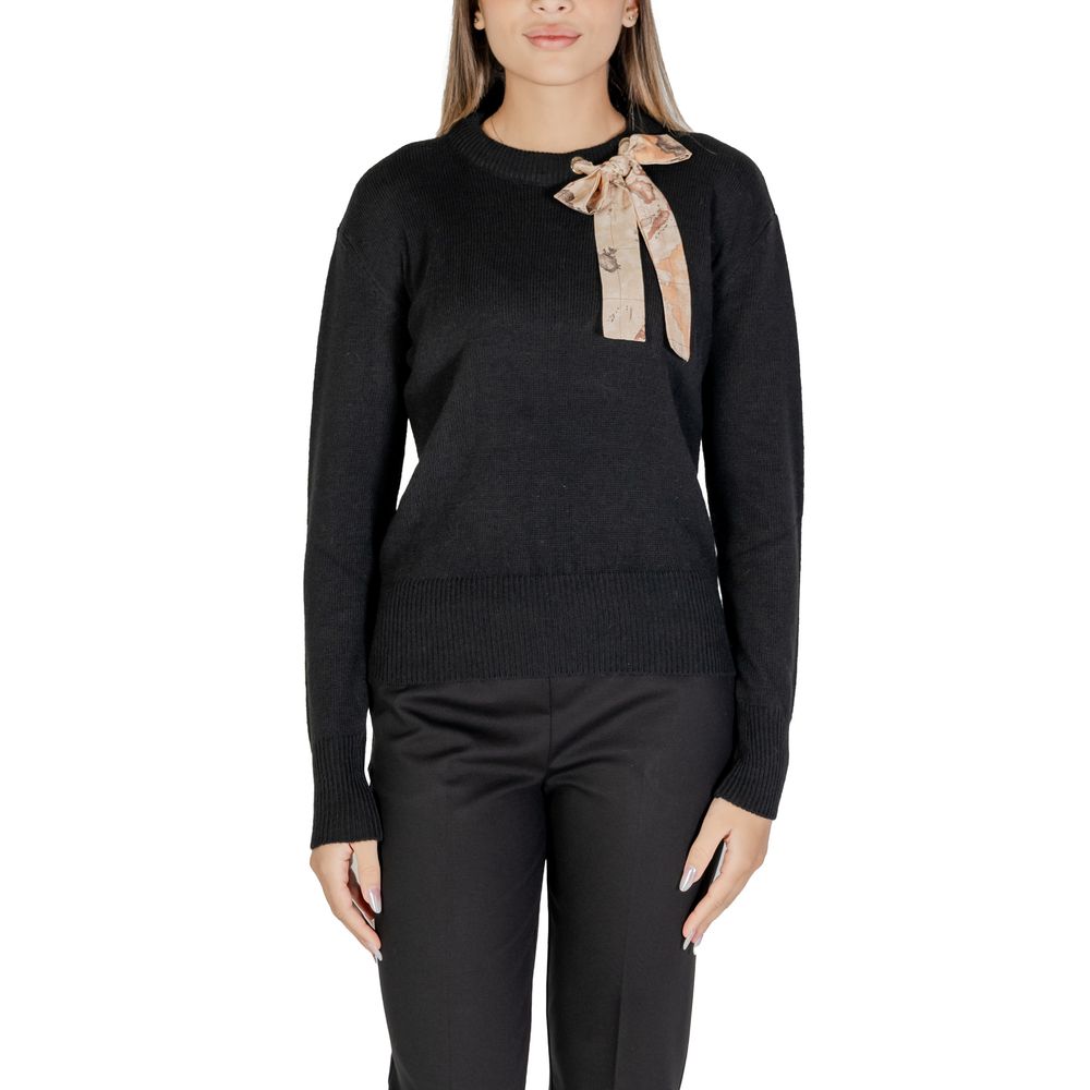 Alviero Martini Prima Classe Black Polyester Sweater -   -  Alviero Martini Prima Classe.