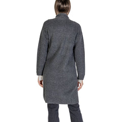 Morgan De Toi Gray Polyester Cardigan - - Morgan De Toi.
