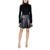 Morgan De Toi Black Viscose Midi -   -  Morgan De Toi.