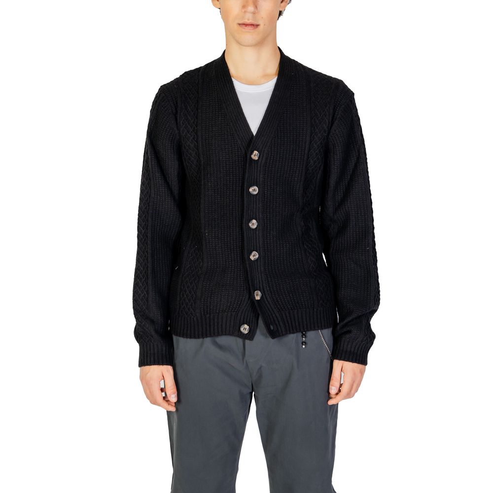 Hamaki-Ho Black Polyester Cardigan -   -  Hamaki-Ho.