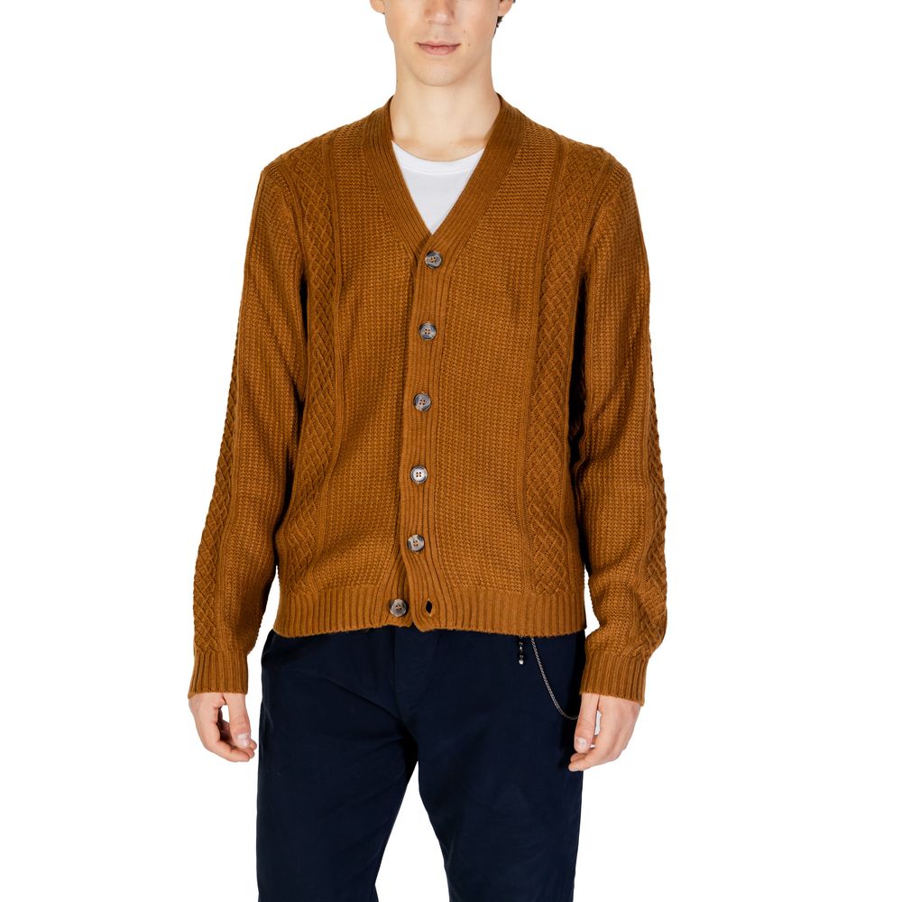 Hamaki-Ho Beige Polyester Cardigan -   -  Hamaki-Ho.