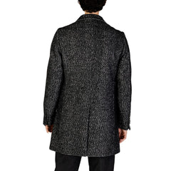 Hamaki-Ho Black Polyester Coat -   -  Hamaki-Ho.