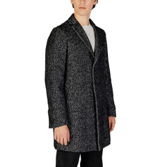Hamaki-Ho Black Polyester Coat -   -  Hamaki-Ho.