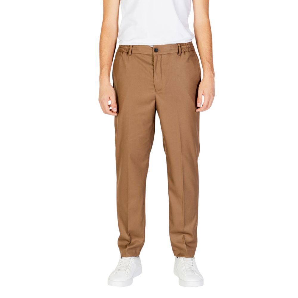 Hamaki-Ho Beige Polyester Pant -   -  Hamaki-Ho.