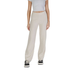 Vero Moda Cream Viscose Pant -   -  Vero Moda.