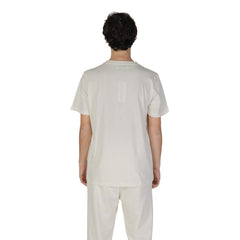 Underclub Cream Cotton T-Shirt -   -  Underclub.