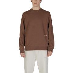 Underclub Brown Cotton Sweatshirt -   -  Underclub.
