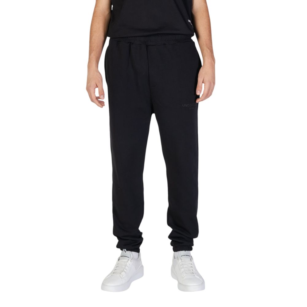 Underclub Black Cotton Joggers Workout Pant -   -  Underclub.
