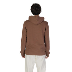 Underclub Brown Cotton Hoody -   -  Underclub.