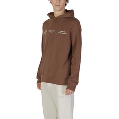 Underclub Brown Cotton Hoody -   -  Underclub.