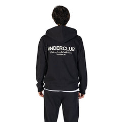 Underclub Black Cotton Hoody -   -  Underclub.