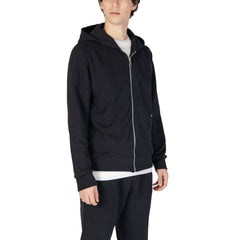 Underclub Black Cotton Hoody -   -  Underclub.