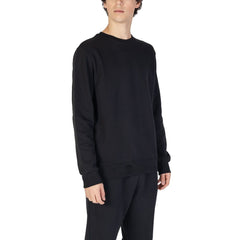 Underclub Black Cotton Sweatshirt -   -  Underclub.
