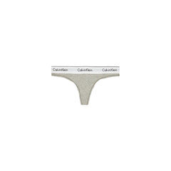 Calvin Klein Underwear Gray Cotton Panty -   -  Calvin Klein Underwear.