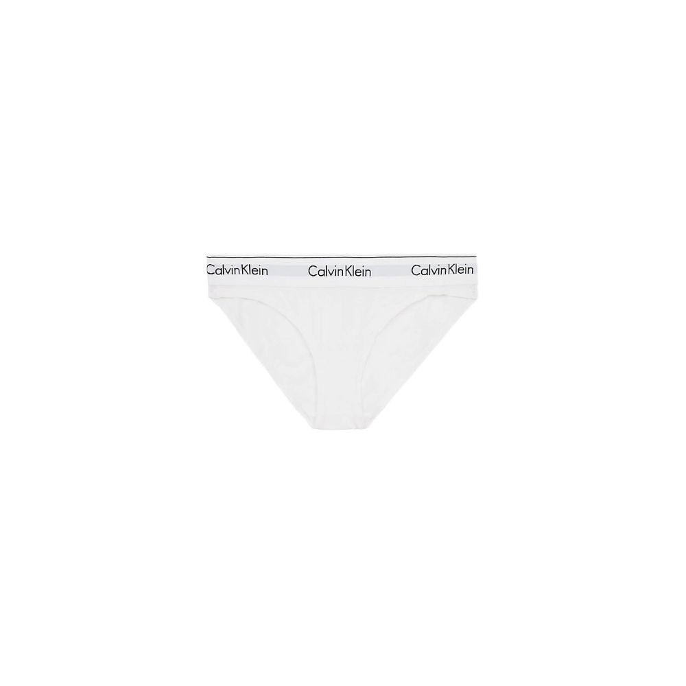 Calvin Klein Underwear White Cotton Panty - - Calvin Klein Underwear.