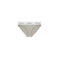 Calvin Klein Underwear Gray Cotton Panty -   -  Calvin Klein Underwear.